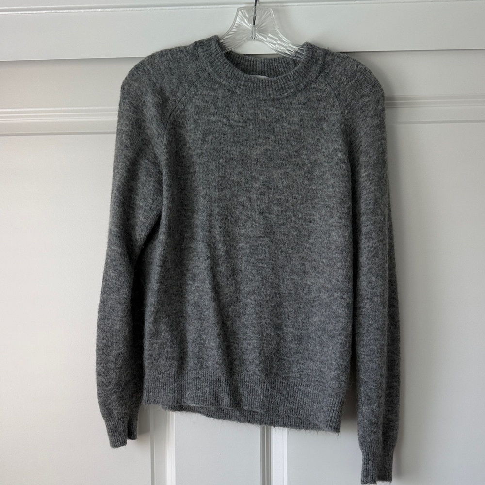 Zara Heather Gray Knit Top